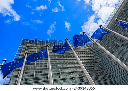 Similar – Image, Stock Photo Flags in front of the Reichstag