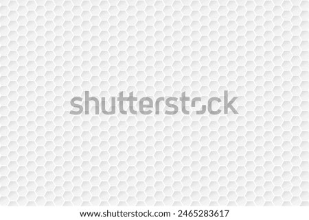 Golf ball texture background. Golf ball texture. White honeycomb background. Seamless hexagon pattern. Vector illustration