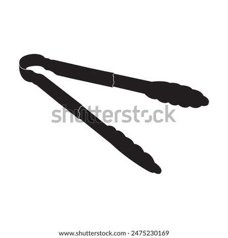 food tongs icon vector illustration design template