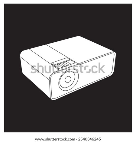 projector icon vector illustration design