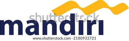 the Logo of Bank Mandiri 