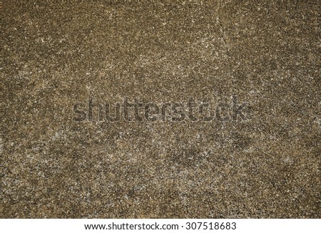 Exposed aggregate concrete surface