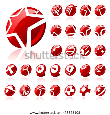 Set of original vector icons.