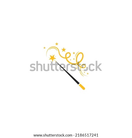 magic wand icon vector illustration