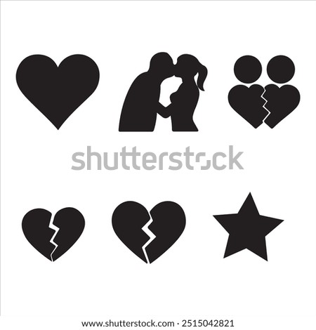 Love Vector for All design