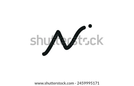 Initial Letter N Logo Design. N Logo Design. Creative And Modern N logo.