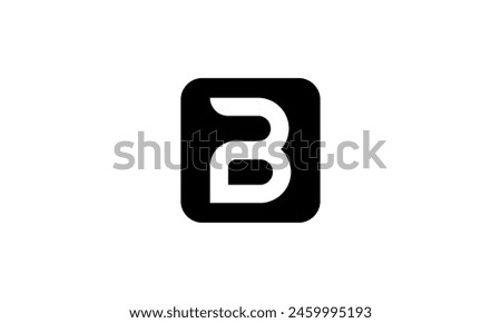 Initial Letter B Logo Design. B Logo Design. Creative And Modern B logo.