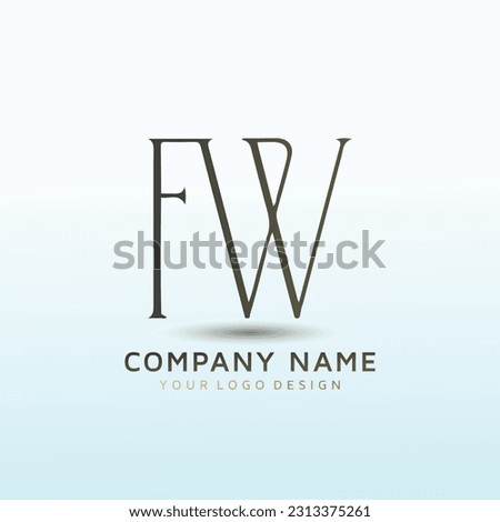 private Christian school letter FW logo