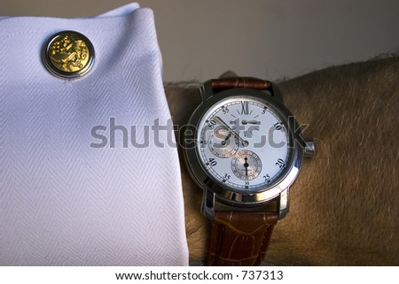 Businessman looking what time it is (exclsuive at shutterstock)