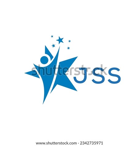 JSS Letter logo white background .JSS Business finance logo design vector image in illustrator .JSS letter logo design for entrepreneur and business.
