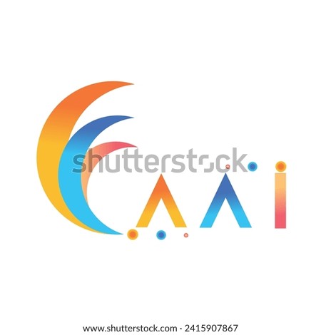 AAI letter technology logo design on white background. AAI creative initials letter business logo concept. AAI uppercase monogram logo and typography for technology, business and real estate brand.

