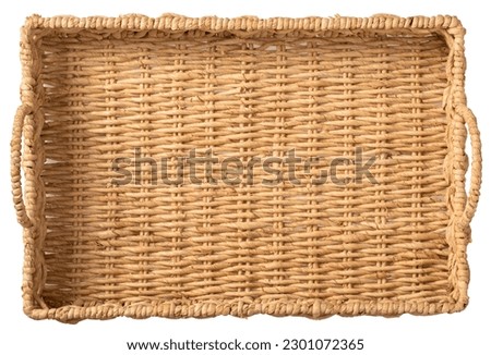 Similar – Image, Stock Photo Top view of basket with eggs