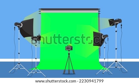 Photo Studio Background, Backdrop Green Screen