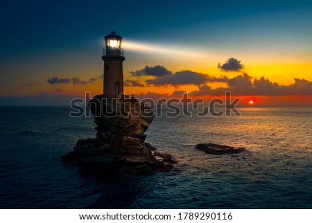 Similar – Image, Stock Photo old | Lighthouse of Neuwerk