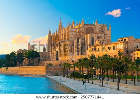 Similar – Image, Stock Photo Sunset on Mallorca Majorca
