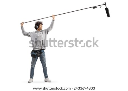 Similar – Image, Stock Photo Professional studio microphone