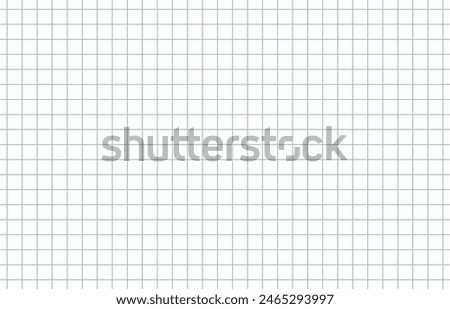 Grid paper wireframe pattern textured background. Used for notes graph documents business and education.Graph, drafting paper regular square lines grid, mesh pattern. 