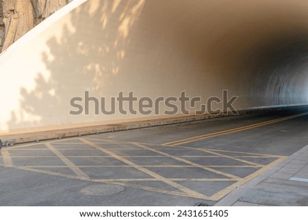 Similar – Image, Stock Photo empty expressway parking lot