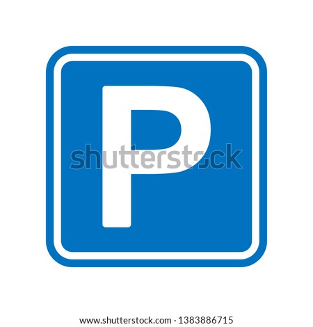 Similar – Foto Bild Parkplatzschild mit P und Nur für Kunden! im Winter mit Schnee und Eis