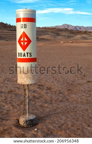 Colorado River and Lake Mead National Recreation Area Drought Water Level