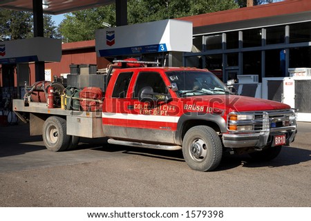 Forest Fire Fighting Truck