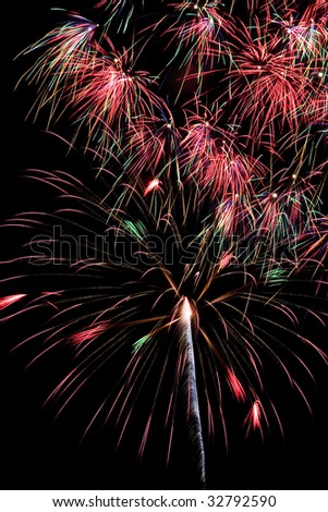 Fourth Of July Holiday Fireworks Celebration Display