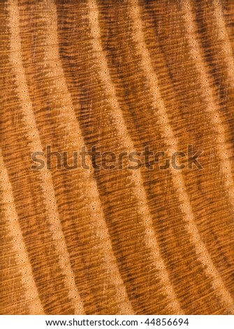 Solid Oak Hardwood Board Wood Grain Pattern