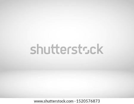 Abstract grey background. Empty room with spotlight effect. Vector illustration.