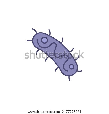 Yersinia pestis icon. High quality coloured vector illustration. Stock fotó © 