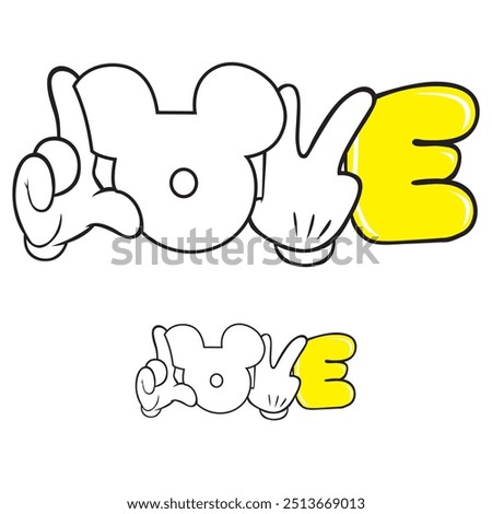 Mickey Mouse fingers hands Love Digital Iron on transfer clip Etsy in 2020 Mickey, Mickey mouse, Transfer paper

