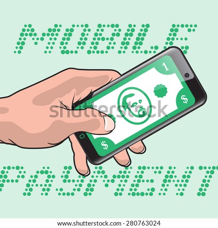 Mobile Payment using Smartphone and Credit Card, Online Banking Communication Technology