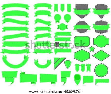 Vector Illustration Of Labels Stickers Banners Tags Banners Vector ...