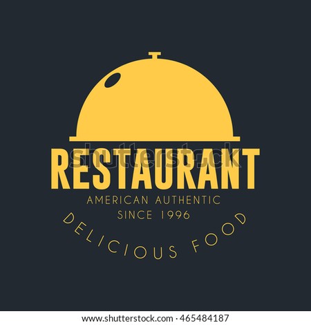 Restaurant badge vector illustration