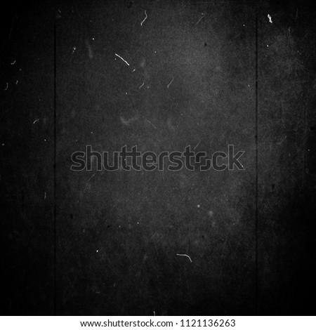 Black scratched grunge background, scary horror texture, old film effect Stock fotó © 