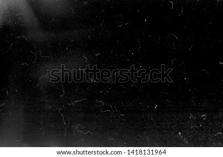 Dark scratched grunge background, old film effect, space for your text or picture, dusty texture 商業照片 © 