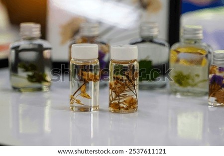 Similar – Image, Stock Photo kept in glass containers