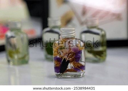 Similar – Image, Stock Photo kept in glass containers