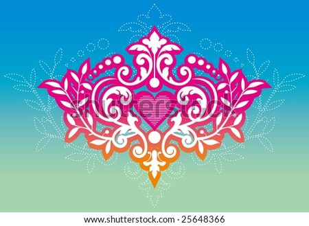 Pink Crown. Stock Vector Illustration 25648366 : Shutterstock
