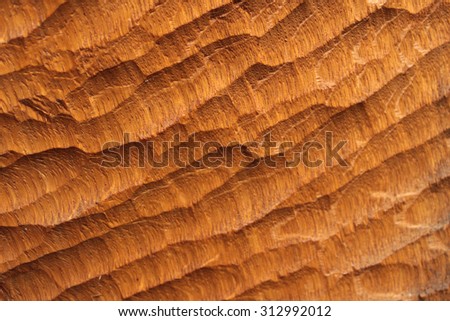 Modern Carved Wood with Texture Background.