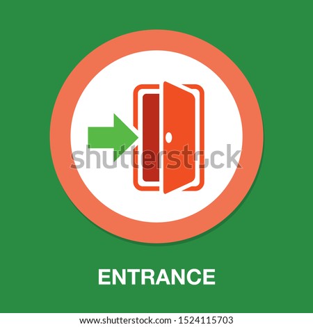 emergency exit sign, exit door icon, exit strategy - door entrance