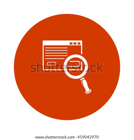 Download Search Html Icon Stock Vector Illustration 459042970 ...