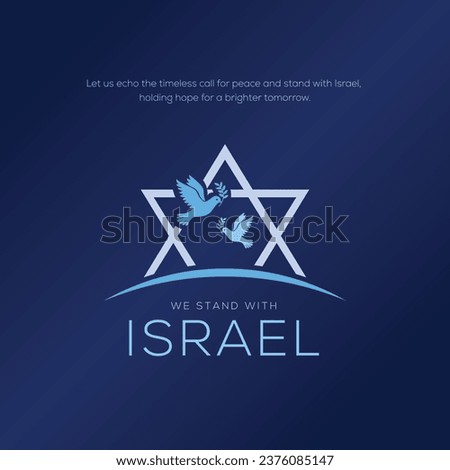 We stand with Israel, a nation of unwavering spirit and enduring strength.