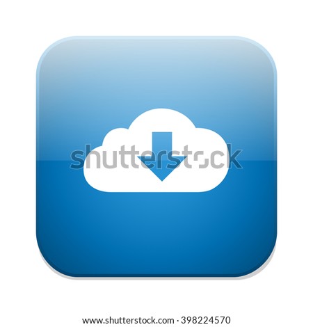 cloud download  icon