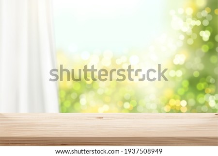 Similar – Image, Stock Photo Garden on the windowsill. Growing healthy microgreens for food at home.