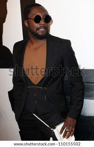 HOLLYWOOD, CA - AUGUST 13: Will.i.am arrives at the will.i.am Album Wrap Party at The Avalon on August 13, 2012 in Hollywood, California.