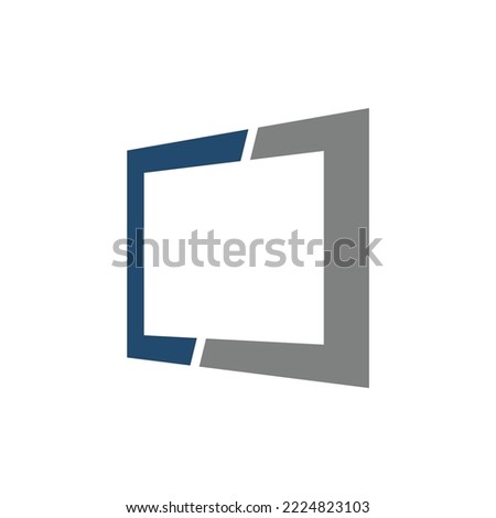 cc window screen frame logo