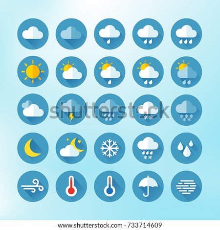 Weather Icons For Print, Web or Mobile App