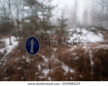 Similar – Image, Stock Photo The round is stuck in the square