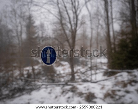 Similar – Image, Stock Photo The round is stuck in the square