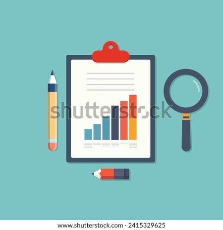 Investigation, research and analysis conceptual vector illustration.